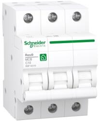 Schneider Electric RESI9 kismegszakító, 3P, C, 10A R9F14310 (R9F14310)