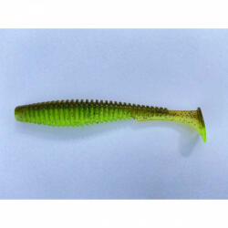 Fishup Fishup_u-shad 4" (8pcs. ), #204 - Green Pumpkin/chartreuse (fhl24143)