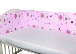 Nichiduta Aparatori laterale pentru pat Kitty Pink Lenjerii de pat bebelusi‎, patura bebelusi
