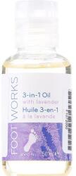 Avon Ulei hidratant de lavandă pentru picioare 3 în 1 - Avon Foot Works 3-in-1 Oil With Lavender 50 ml