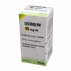 Lecrolyn 40mg/ml Old. Szemcsepp 1x10 Ml