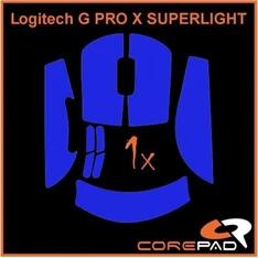 COREPAD Mouse Rubber Sticker #728 - Logitech G PRO X Superligh gaming Soft Grips kék (CG72800)