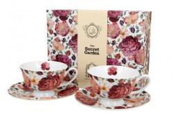 Duo Gift Porcelán csésze szett - 250ml - 2 személyes, Spring Roses