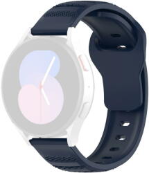 Techsuit Curea pentru Samsung Galaxy Watch 4/5/Active 2, Huawei Watch GT 3 (42mm)/GT 3 Pro (43mm) - Techsuit Watchband (W050) - Blue (KF2317646) - vexio