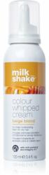 Milk Shake Colour Whipped Cream spuma tonica pentru toate tipurile de păr Beige Blond 100 ml
