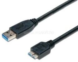 Goobay USB 3.0 SuperSpeed kábel, fekete 1.8m (GOOBAY_95026) (GOOBAY_95026)