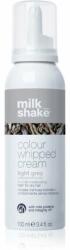 Milk Shake Colour Whipped Cream spuma tonica pentru toate tipurile de păr Light gray 100 ml