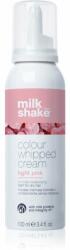 Milk Shake Colour Whipped Cream spuma tonica pentru toate tipurile de păr Light Pink 100 ml