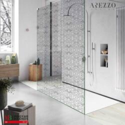 AREZZO design premium üvegfal AVELLIO Grey Glass Black 1200x2000 (AR-AV120200GB)