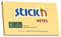 STICK N Stick' N 76x127mm 90lap környezetbarát pasztell narancs jegyzettömb (21570)