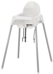 Sferique Magas asztali szék, Spherique, csecsemőknek és gyerekeknek, biztonsági övvel, fehér, 90 cm x 56 cm (art99335)