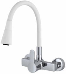 Gamma Flex 3000 Fali Mosogató Csaptelep - Rugalmas, Fehér (BFXS-3000WH) - rent-xgranit