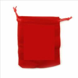 DECO Tasak mini bársony piros 9x7cm (SDAJTAS0000050)