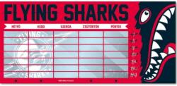 Ars Una Órarend Ars Una kétoldalas 20 Flying Shark-cápa prémium minőség (ISORARS0000071)