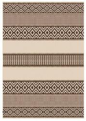 Delta Carpet Covor Dreptunghiular pentru Bucatarie, 80 x 150 cm, Crem / Maro, Model Romburi Natura (NATURA-982-19-0815)