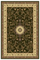 Delta Carpet Covor Dreptunghiular, 150 x 300 cm, Verde / Crem, Model Lotos (LOTUS-523-310-153)