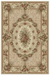 Delta Carpet Covor Dreptunghiular, 150 x 230 cm, Bej / Crem, Model Floral Lotos (LOTUS-1529-110-1523) Covor