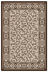 Delta Carpet Covor Dreptunghiular pentru Bucatarie, 160 x 230 cm, Crem / Maro, Model Natura (NATURA-1918-19-1623) Covor