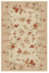 Delta Carpet Covor Dreptunghiular, 80 x 150 cm, Crem / Bej, Model Flori Lotos (LOTUS-551-100-0815) Covor