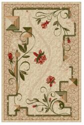 Delta Carpet Covor Dreptunghiular, 250 x 350 cm, Crem / Bej, Model Flori Lotos (LOTUS-587-116-2535)