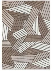 Delta Carpet Covor Dreptunghiular, 80 cm x 150 cm, Maro / Crem, Model Fashion Linii (FASHION-32001-120-0815)