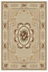 Delta Carpet Covor Dreptunghiular, 60 x 110 cm, Bej / Crem, Model Floral Lotos (LOTUS-542-100-0611) Covor