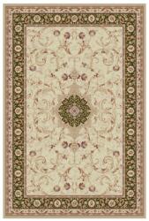 Delta Carpet Covor Dreptunghiular, 200 x 300 cm, Crem / Verde, Model Lotos (LOTUS-523-130-23)