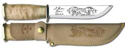 MARTTIINI Lapp knife 255 stainless steel/curly birch/leather/finger guard 255010 (255010)