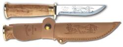 MARTTIINI Lapp knife 235 stainless steel/curly birch/leather/finger guard 235010 (235010)