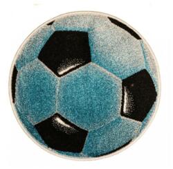 Delta Carpet Covor Rotund, 67 x 67 cm, Albastru, Kolibri Minge Fotbal (KOLIBRI-11198-140-O-067067) Covor