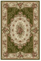 Delta Carpet Covor Dreptunghiular, 80 x 150 cm, Verde / Crem, Model Floral Lotos (LOTUS-1529-310-0815) Covor