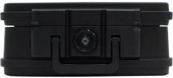 Rottner Fire Data Box 1 fekete kulcsos záras tűzálló kazetta (T06351) - pepita