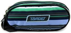 Target Iskolai tolltartó Target, Kétkamrás, zöld-kék-szürke csíkos (NW2425160)