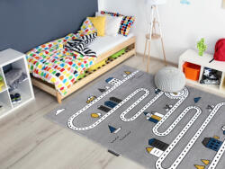  VÁROSKA világosszürke gyerekszőnyeg Méret: 180x270 cm (DW85327/1E)