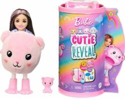 Mattel - Barbie Cutie dezvăluie Chelsea Pink Teddy HKR17 Pastel Edition (25HKR19)