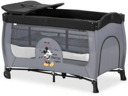 Hauck - Pătuț Sleep N Play Center cu masă de schimbat, Mickey Mouse Grey (4007923600696)