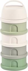 Beaba - Set creuzet pentru lapte praf / gustări Cotton White / Sage Green (911711BB) Set pentru masa bebelusi