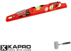 Kapro 920 Shark üthető vízmérték, 2 libella - 40 cm (920 Shark)