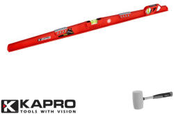 Kapro 920 Shark üthető vízmérték, 2 libella - 80 cm (920 Shark)