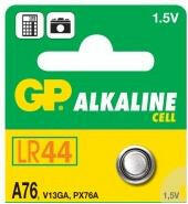 GP Batteries A76 (LR44) gombelem, Alkáli. B1376 (B1376)