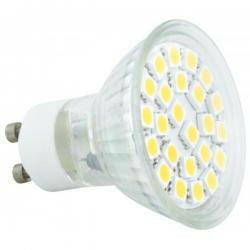 EMOS GU10 izzó, 24db SMD LED. 4 W Meleg fehér. EMOS