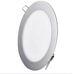 EMOS LEDes beépíthető lámpa, 12 W kör. LED panel. Nappali fehér. ZD1232 ezüst EMOS (ZD1232)