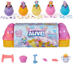 Spin Master Hatchimals Alive: 12db-os meglepetésfigura önkeltető tojásban, tojástartóval - Spin Master (6071092) - jatekshop