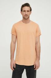 G-Star Raw pamut póló x Sofi Tukker narancssárga, férfi, sima - narancssárga L - answear - 15 990 Ft