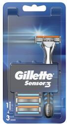 GILLETTE Borotva GILLETTE Sensor3 + 2 betét - papiriroszerplaza