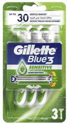 GILLETTE Borotva GILLETTE Blue3 Sensitive 3 darab - papiriroszerplaza