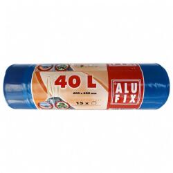 Alufix Szemeteszsák ALUFIX 40L 15 db/tekercs - papiriroszerplaza