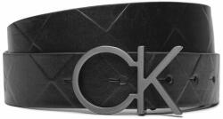 Calvin Klein Curea de Damă Calvin Klein Re-Lock Quilt Ck Logo Belt 30Mm K60K611102 Negru