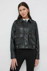 Twinset rövid kabát női, fekete, átmeneti - fekete 40 - answear - 109 990 Ft