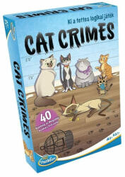 ThinkFun Cat Crimes - Zsivány cicák logikai társasjáték (1550)